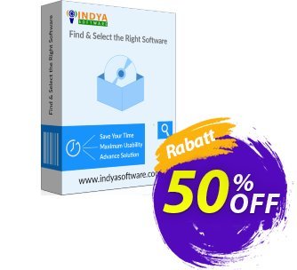 Indya MBOX Converter Toolkit Coupon, discount Coupon code Indya MBOX Converter Toolkit - Personal License. Promotion: Indya MBOX Converter Toolkit - Personal License offer from BitRecover