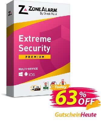 ZoneAlarm Extreme Security Coupon, discount ZoneAlarm Extreme Security Super discount code 2024. Promotion: Super discount code of ZoneAlarm Extreme Security 2024