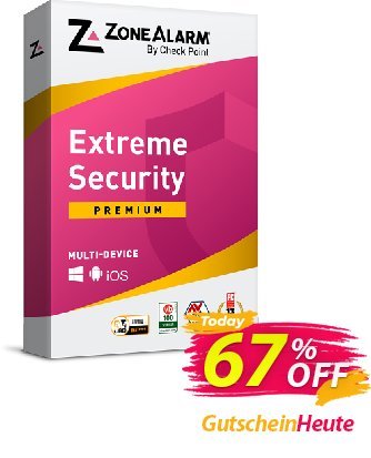 ZoneAlarm Extreme Security (3 Devices) Coupon, discount 55% OFF ZoneAlarm Extreme Security (3 Devices), verified. Promotion: Amazing offer code of ZoneAlarm Extreme Security (3 Devices), tested & approved