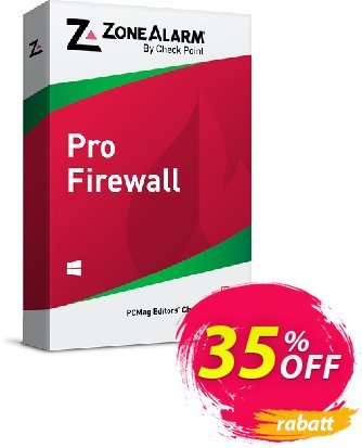 ZoneAlarm Pro Firewall - 3 PCs License  Gutschein 35% OFF ZoneAlarm Pro Firewall (3 PCs License), verified Aktion: Amazing offer code of ZoneAlarm Pro Firewall (3 PCs License), tested & approved