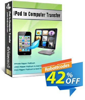 4Videosoft iPod to Computer Transfer Gutschein 4Videosoft iPod to Computer Transfer marvelous deals code 2024 Aktion: marvelous deals code of 4Videosoft iPod to Computer Transfer 2024