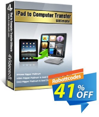 4Videosoft iPad to Computer Transfer Ultimate Gutschein 4Videosoft iPad to Computer Transfer Ultimate wondrous promo code 2024 Aktion: wondrous promo code of 4Videosoft iPad to Computer Transfer Ultimate 2024