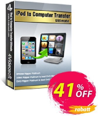 4Videosoft iPod to Computer Transfer Ultimate discount coupon 4Videosoft iPod to Computer Transfer Ultimate super deals code 2024 - super deals code of 4Videosoft iPod to Computer Transfer Ultimate 2024