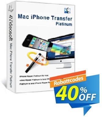 4Videosoft Mac iPhone Transfer Platinum Gutschein 4Videosoft Mac iPhone Transfer Platinum exclusive discounts code 2024 Aktion: exclusive discounts code of 4Videosoft Mac iPhone Transfer Platinum 2024