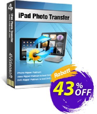 4Videosoft iPad Photo Transfer Gutschein 4Videosoft iPad Photo Transfer hottest discounts code 2024 Aktion: hottest discounts code of 4Videosoft iPad Photo Transfer 2024