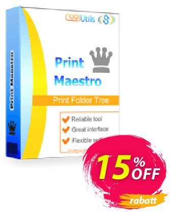 Coolutils Print Maestro Coupon, discount 30% OFF JoyceSoft. Promotion: 