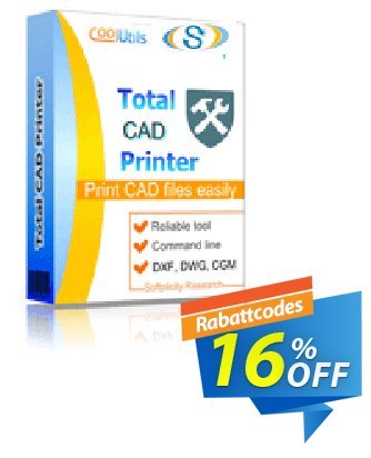Coolutils Total CAD Printer discount coupon 15% OFF Coolutils Total CAD Printer, verified - Dreaded discounts code of Coolutils Total CAD Printer, tested & approved