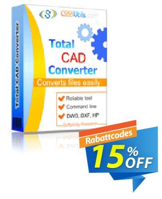 Coolutils Total CAD Converter discount coupon 30% OFF JoyceSoft - 
