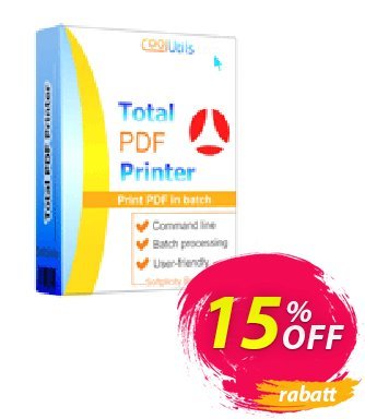 Coolutils Total PDF Printer Coupon, discount 30% OFF JoyceSoft. Promotion: 