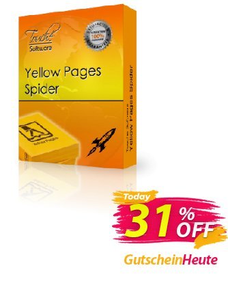 Yellow Pages Spider Gutschein 25% Discount Touche Software (22387) Aktion: 