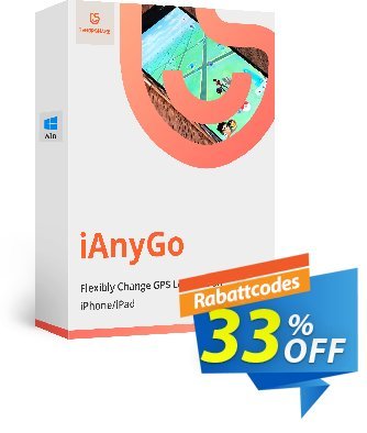 Tenorshare iAnyGo - 1-Year Plan  Gutschein 32% OFF Tenorshare iAnyGo (1-Year Plan), verified Aktion: Stunning promo code of Tenorshare iAnyGo (1-Year Plan), tested & approved