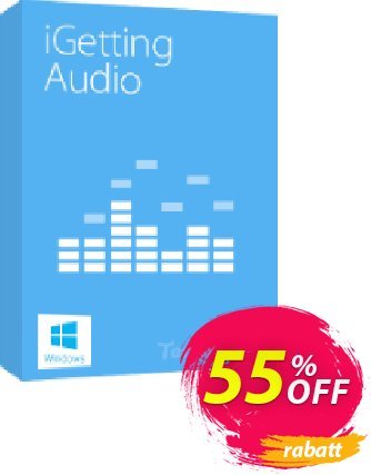Tenorshare iGetting Audio Coupon, discount Lifetime Free Updates. Promotion: 30-Day Money-Back Guarantee
