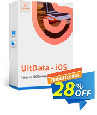 Tenorshare Ultdata for iOS - Mac - 1 Month License  Gutschein Promotion code Aktion: Offer discount