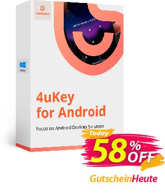 Tenorshare 4uKey for Android - 1 Month License  Gutschein discount Aktion: coupon code
