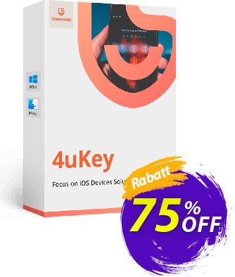 Tenorshare 4uKey - Screen Passcode Unlocker Coupon, discount discount. Promotion: coupon code
