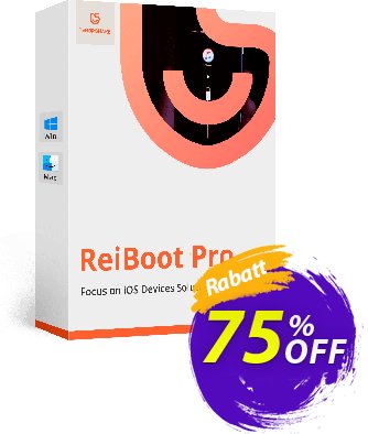 Tenorshare ReiBoot Pro (1 Month License) Coupon, discount discount. Promotion: coupon code