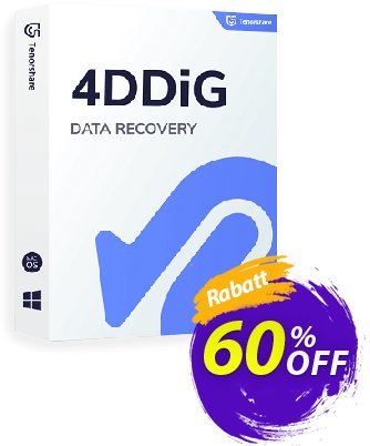 Tenorshare 4DDiG Gutschein 60% OFF Tenorshare 4DDiG, verified Aktion: Stunning promo code of Tenorshare 4DDiG, tested & approved