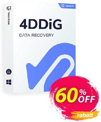 Tenorshare 4DDiG Windows Data Recovery (Lifetime License) discount coupon 60% OFF Tenorshare 4DDiG Windows Data Recovery (Lifetime License), verified - Stunning promo code of Tenorshare 4DDiG Windows Data Recovery (Lifetime License), tested & approved