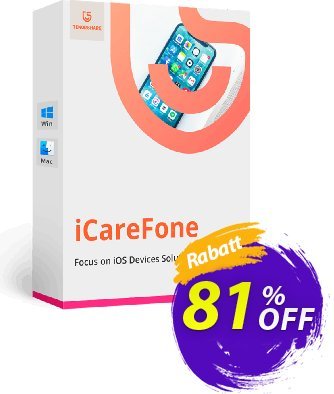 Tenorshare iCareFone for Mac (2-5 Macs) Coupon, discount Promotion code. Promotion: Offer discount