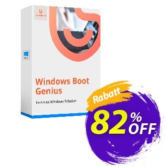 Tenorshare Windows Boot Genius - 6-10 PCs  Gutschein Promotion code Aktion: Offer discount