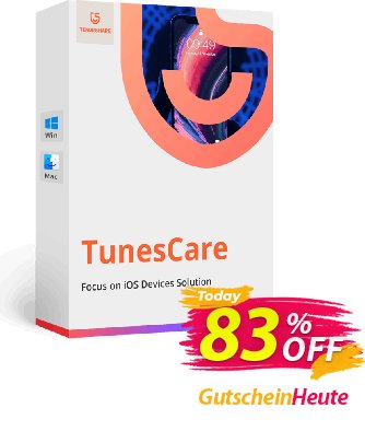 Tenorshare TunesCare Pro (6-10 PCs) Coupon, discount discount. Promotion: coupon code