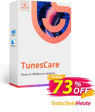 Tenorshare TunesCare Pro (Lifetime License) Coupon, discount discount. Promotion: coupon code