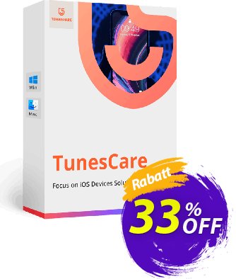 Tenorshare TunesCare Pro (1 Month License) Coupon, discount discount. Promotion: coupon code