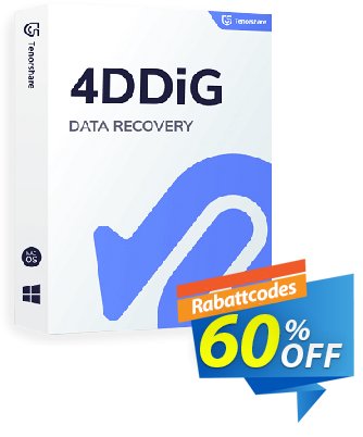 Tenorshare 4DDiG Windows Data Recovery (1 Year License) discount coupon 60% OFF Tenorshare 4DDiG Windows Data Recovery (1 Year License), verified - Stunning promo code of Tenorshare 4DDiG Windows Data Recovery (1 Year License), tested & approved