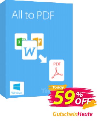 Tenorshare All to PDF Coupon, discount 10% Tenorshare 29742. Promotion: 