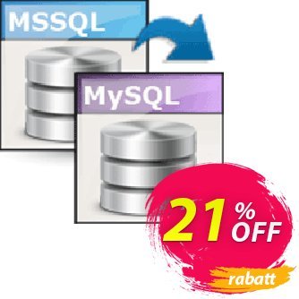 Viobo MSSQL to MySQL Data Migrator Pro Gutschein Viobo MSSQL to MySQL Data Migrator Pro. Awful promotions code 2024 Aktion: Awful promotions code of Viobo MSSQL to MySQL Data Migrator Pro. 2024