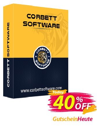 Corbett Backup & Restore Wizard Gutschein Corbett Discount New Year Aktion: Hottest discount code of Corbett Backup & Restore Wizard - Personal License 2024