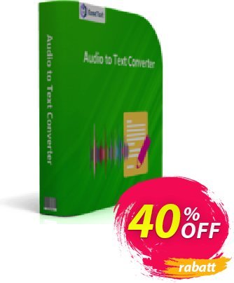 EaseText Audio to Text Converter Renewal discount coupon EaseText Audio to Text Converter for Windows (Personal Edition) - Renewal Staggering promotions code 2024 - Staggering promotions code of EaseText Audio to Text Converter for Windows (Personal Edition) - Renewal 2024