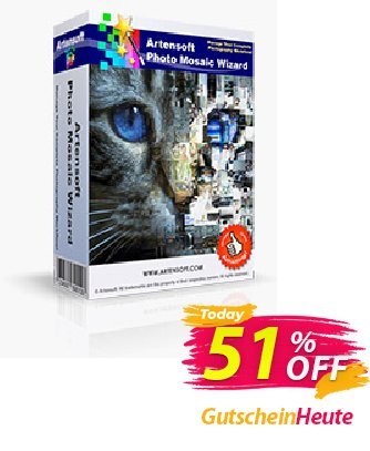 Artensoft Photo Mosaic Wizard discount coupon 50% OFF Artensoft Photo Mosaic Wizard, verified - Stunning promotions code of Artensoft Photo Mosaic Wizard, tested & approved