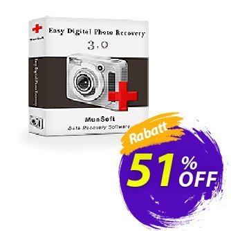 Easy Digital Photo Recovery Gutschein Easy Digital Photo Recovery Personal License special sales code 2024 Aktion: MunSoft discount promotion