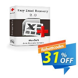 Easy Excel Recovery Coupon, discount Easy Excel Recovery Personal License awesome discounts code 2024. Promotion: MunSoft discount promotion