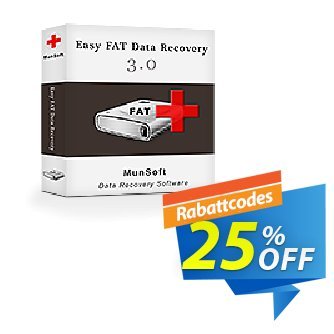 Easy FAT Data Recovery Coupon, discount MunSoft coupon (31351). Promotion: MunSoft discount promotion