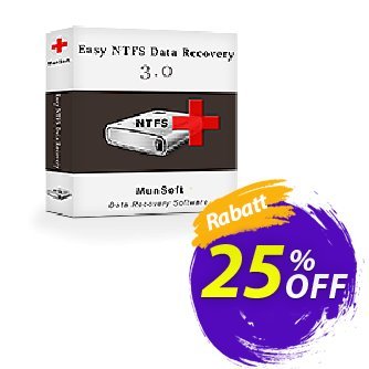 Easy NTFS Data Recovery Coupon, discount MunSoft coupon (31351). Promotion: MunSoft discount promotion