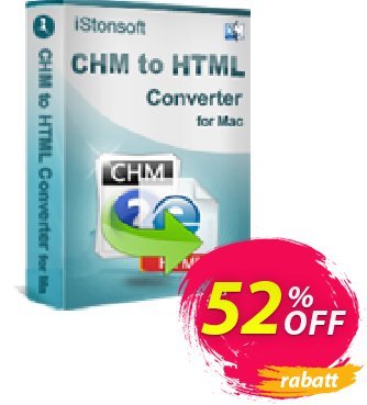 iStonsoft CHM to HTML Converter for Mac discount coupon 60% off - 
