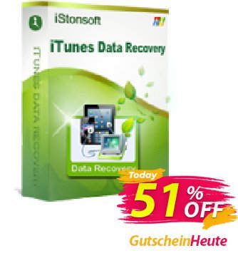iStonsoft iTunes Data Recovery Coupon, discount 60% off. Promotion: 