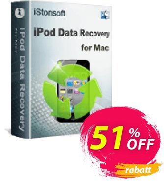 iStonsoft iPod Data Recovery for Mac Coupon, discount 60% off. Promotion: 