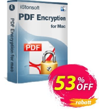 iStonsoft PDF Encryption for Mac Coupon, discount 60% off. Promotion: 