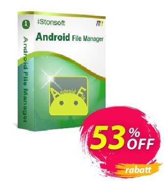 iStonsoft Android File Manager Coupon, discount 60% off. Promotion: 