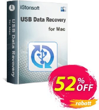 iStonsoft USB Data Recovery for Mac discount coupon 60% off - 