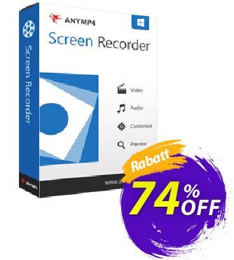 AnyMP4 Screen Recorder Coupon, discount AnyMP4 coupon (33555). Promotion: 50% AnyMP4 promotion