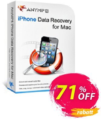 AnyMP4 iPhone Data Recovery for Mac + 6 Devices Coupon, discount AnyMP4 coupon (33555). Promotion: 50% AnyMP4 promotion