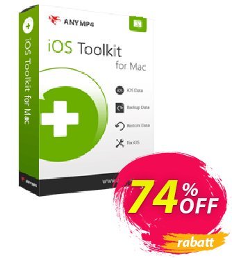 AnyMP4 iOS Data Backup & Restore for Mac Gutschein AnyMP4 coupon (33555) Aktion: 50% AnyMP4 promotion