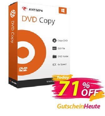 AnyMP4 DVD Copy Coupon, discount AnyMP4 coupon (33555). Promotion: 
