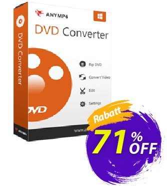 AnyMP4 DVD Converter Lifetime Coupon, discount AnyMP4 DVD Converter Lifetime AnyMP4 coupon (33555). Promotion: 50% AnyMP4 promotion