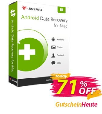 AnyMP4 Android Data Recovery for Mac Lifetime discount coupon AnyMP4 coupon (33555) - 50% AnyMP4 promotion