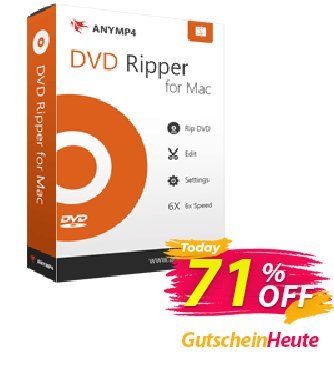 AnyMP4 DVD Ripper for Mac Coupon, discount AnyMP4 DVD Ripper for Mac staggering sales code 2024. Promotion: 